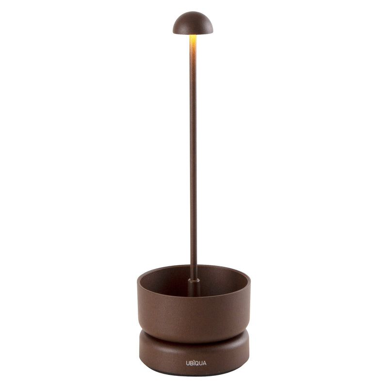 Lampe De Table Sans Fil - Basket Corten