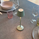 Lot De 9 Lampes De Table - Emily Olive + Plateau De Chargement