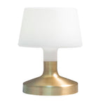 Helen - Lampe De Table Sans Fil - Polyéthylène - Doré