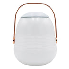 Bob Station - Lámpara con altavoz Bluetooth - Cobre - Blanco