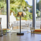 Beverly - Lámpara de mesa inalámbrica - Plástico - Negro