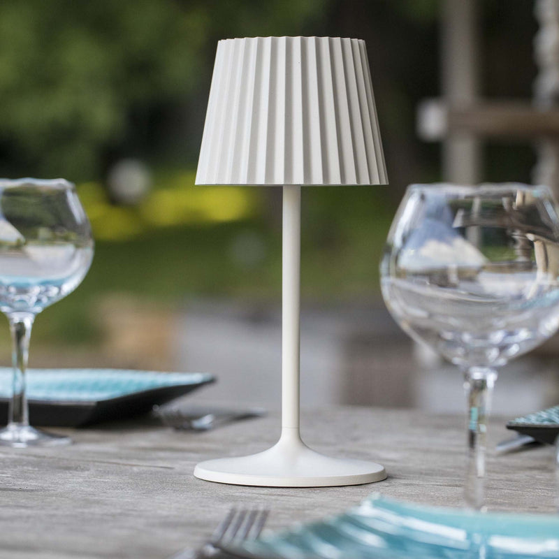 Lampe De Table - Abby - Blanc