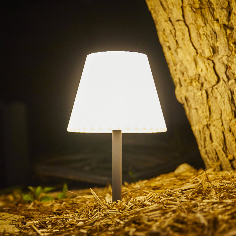 Lampe De Table Solaire - Lady Spike Bouffant