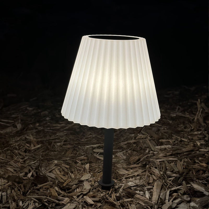 Lampe De Table Solaire - Lady Spike Bouffant