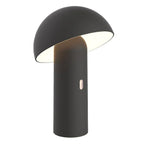 Lámpara de mesa inalámbrica cabezal ajustable blanco cálido LED TOD BLACK H28cm - REDDECO.com