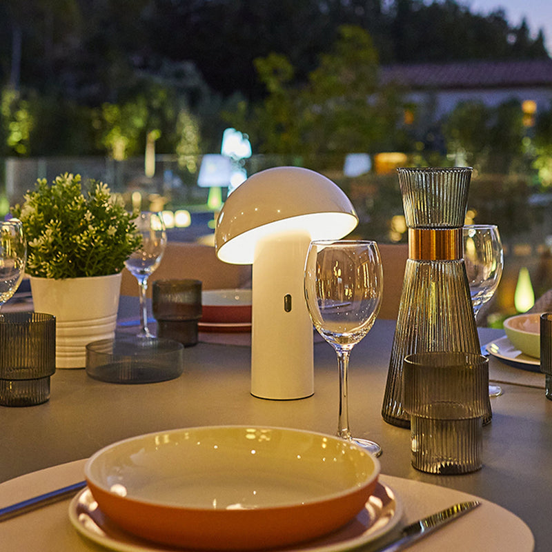 Tod - Lampe De Table Sans Fil - Blanc