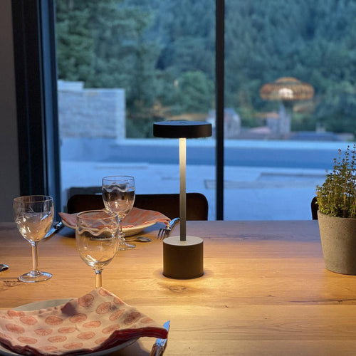 Lampe De Table - Roby Rock - Gris