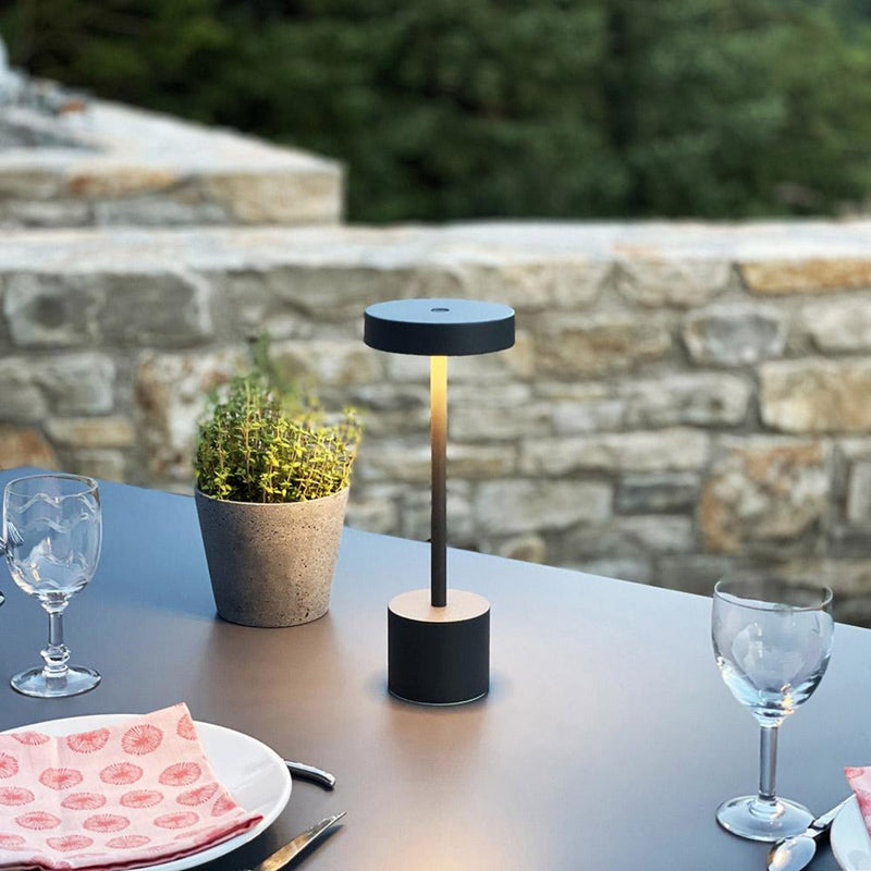 Roby - Lampe De Table Sans Fil - Gris