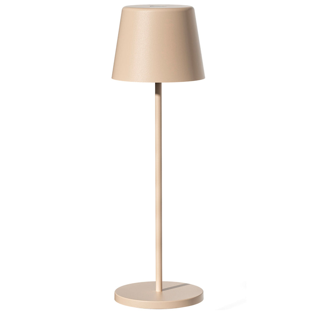 Kelly - Lámpara de mesa inalámbrica - Acero - Beige