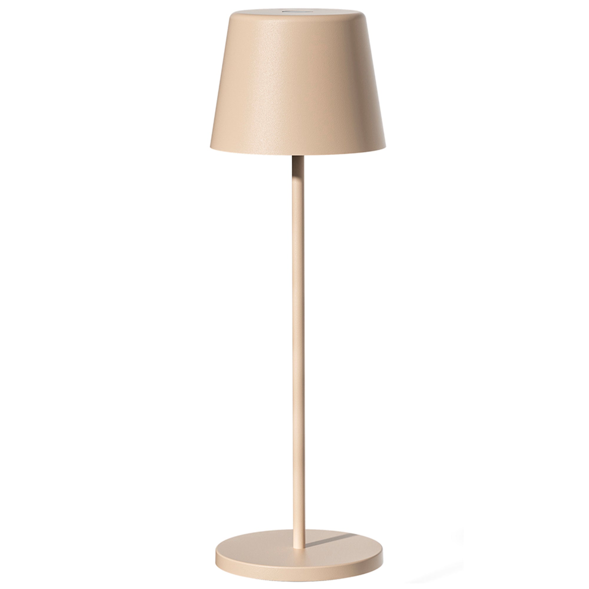Kelly - Lámpara de mesa inalámbrica - Acero - Beige