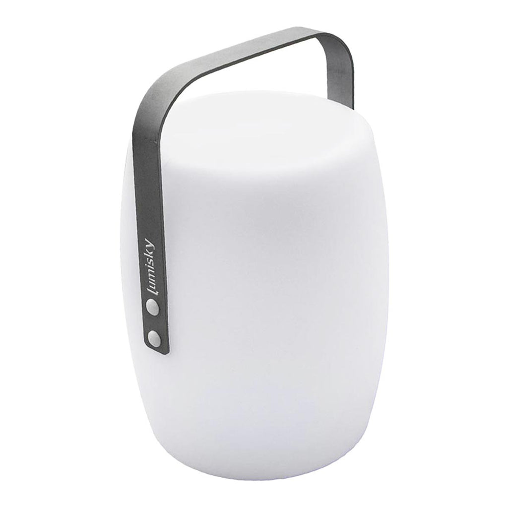 Linterna inalámbrica mango de aluminio LED blanco cálido/blanco regulable LUCY ROCK Al.31cm - REDDECO.com