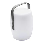 Linterna inalámbrica mango de aluminio LED blanco cálido/blanco regulable LUCY ROCK Al.31cm - REDDECO.com