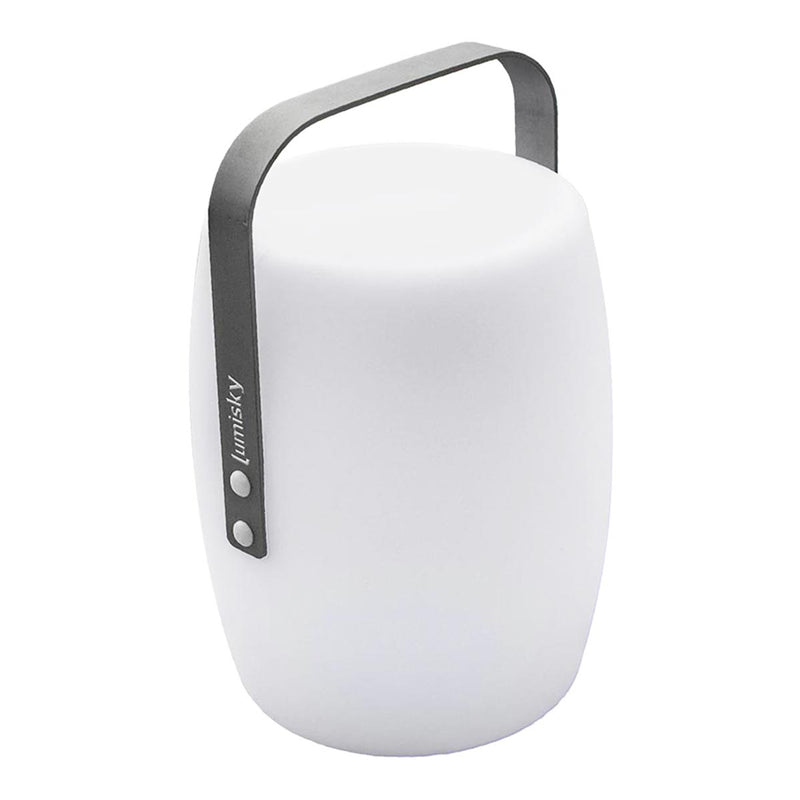 Wireless lantern aluminum handle LED warm white/white dimmable LUCY ROCK H31cm - REDDECO.com