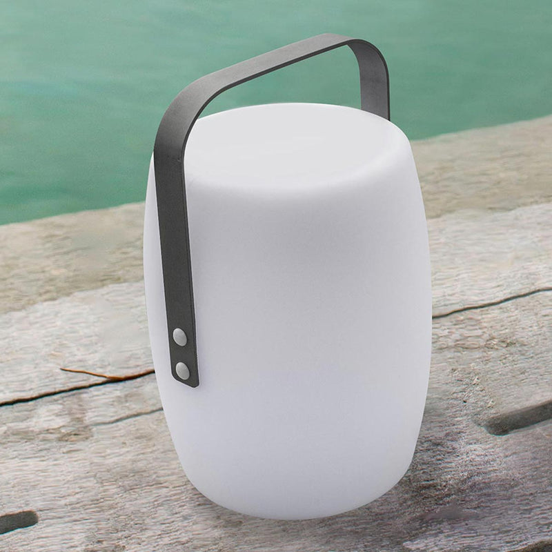 Wireless lantern aluminum handle LED warm white/white dimmable LUCY ROCK H31cm - REDDECO.com