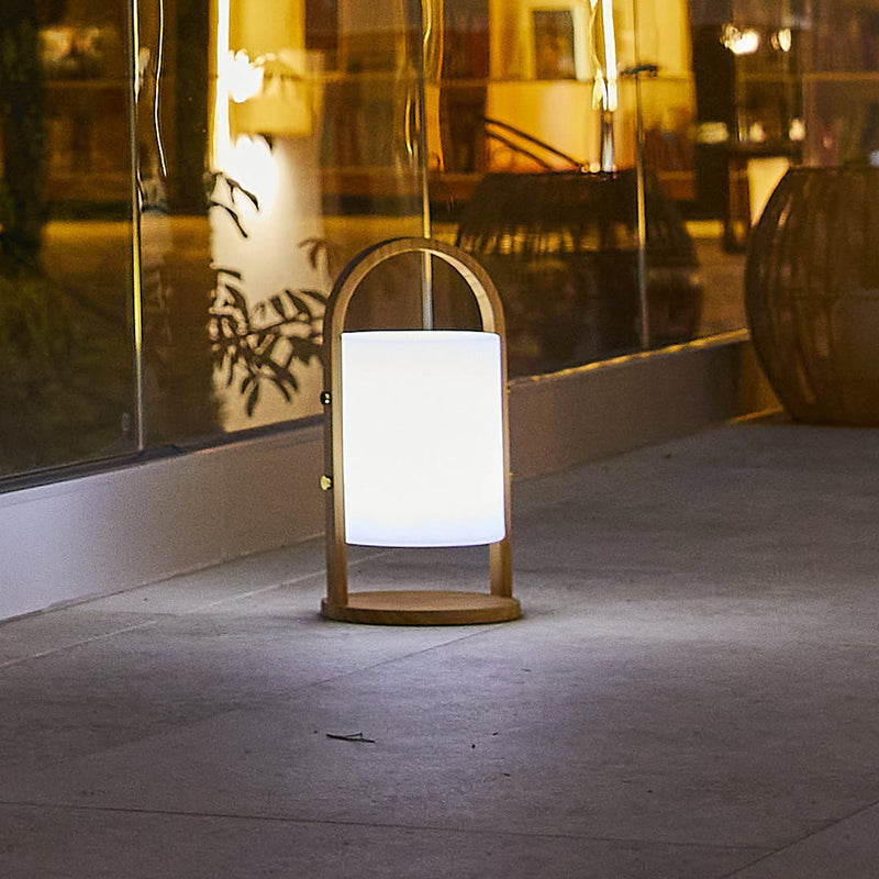 Wireless lantern - Woody - Natural wood