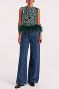 Jeans Lara - Paisley