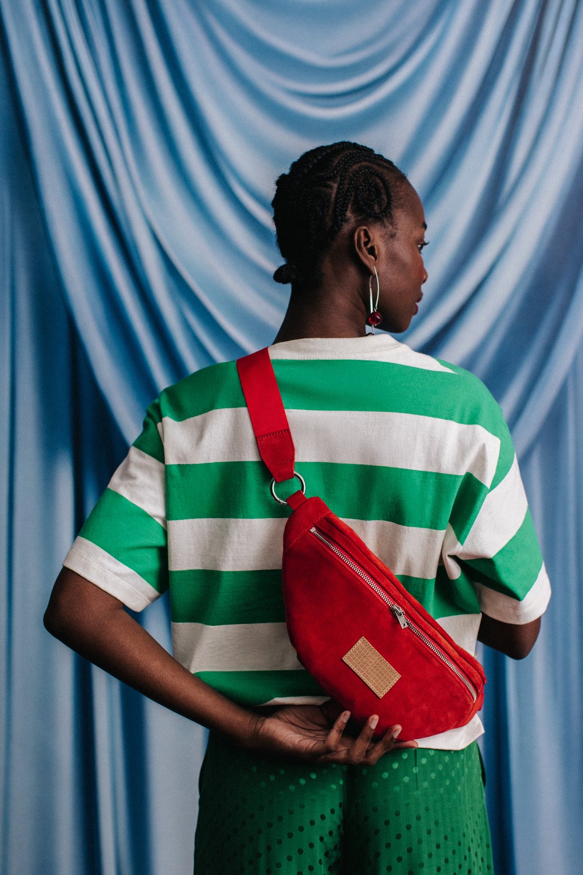 SAC GLORIA CUIR ROUGE