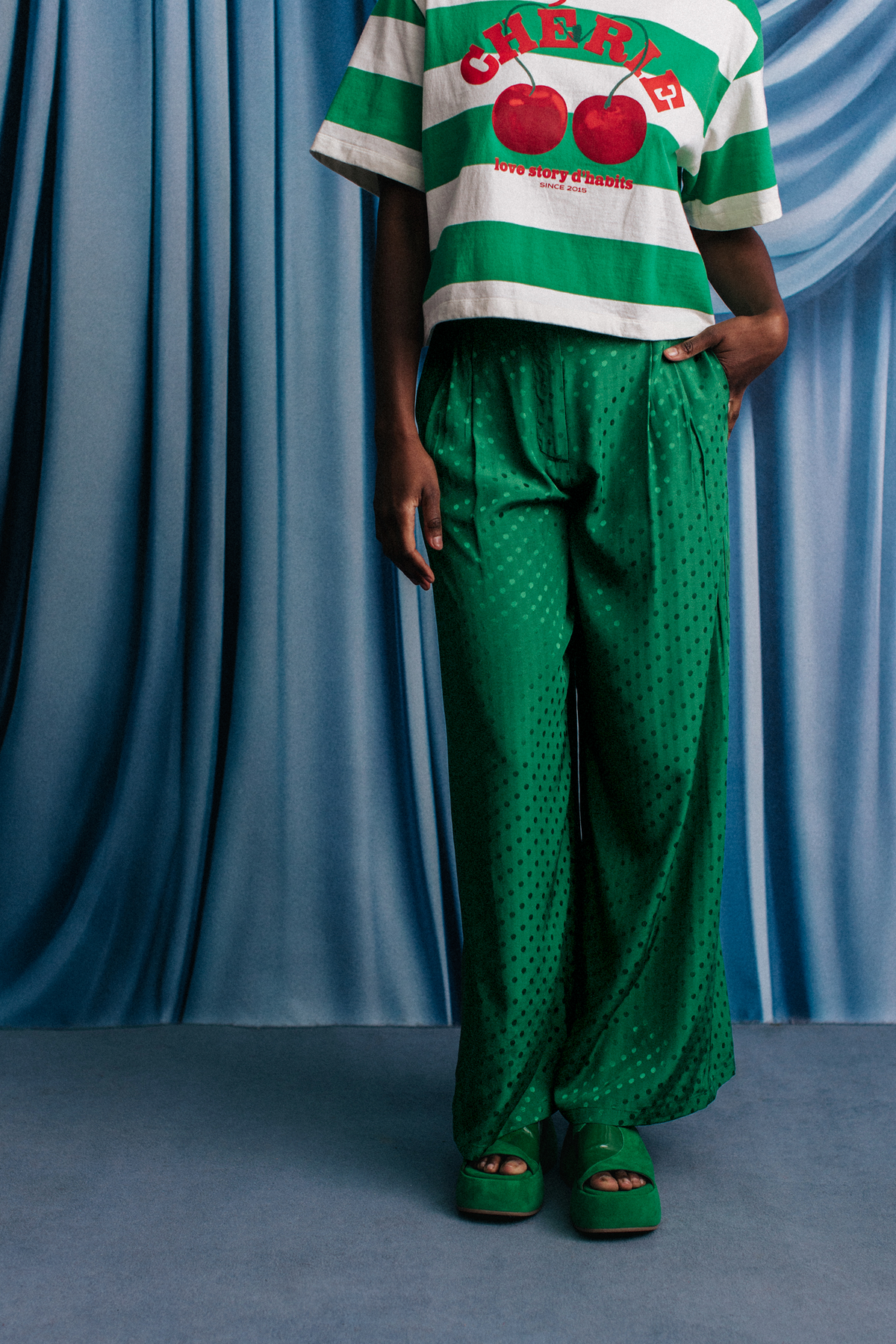 PANTALON HARYA JACQUARD