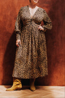 Robe Natacha - Léopard