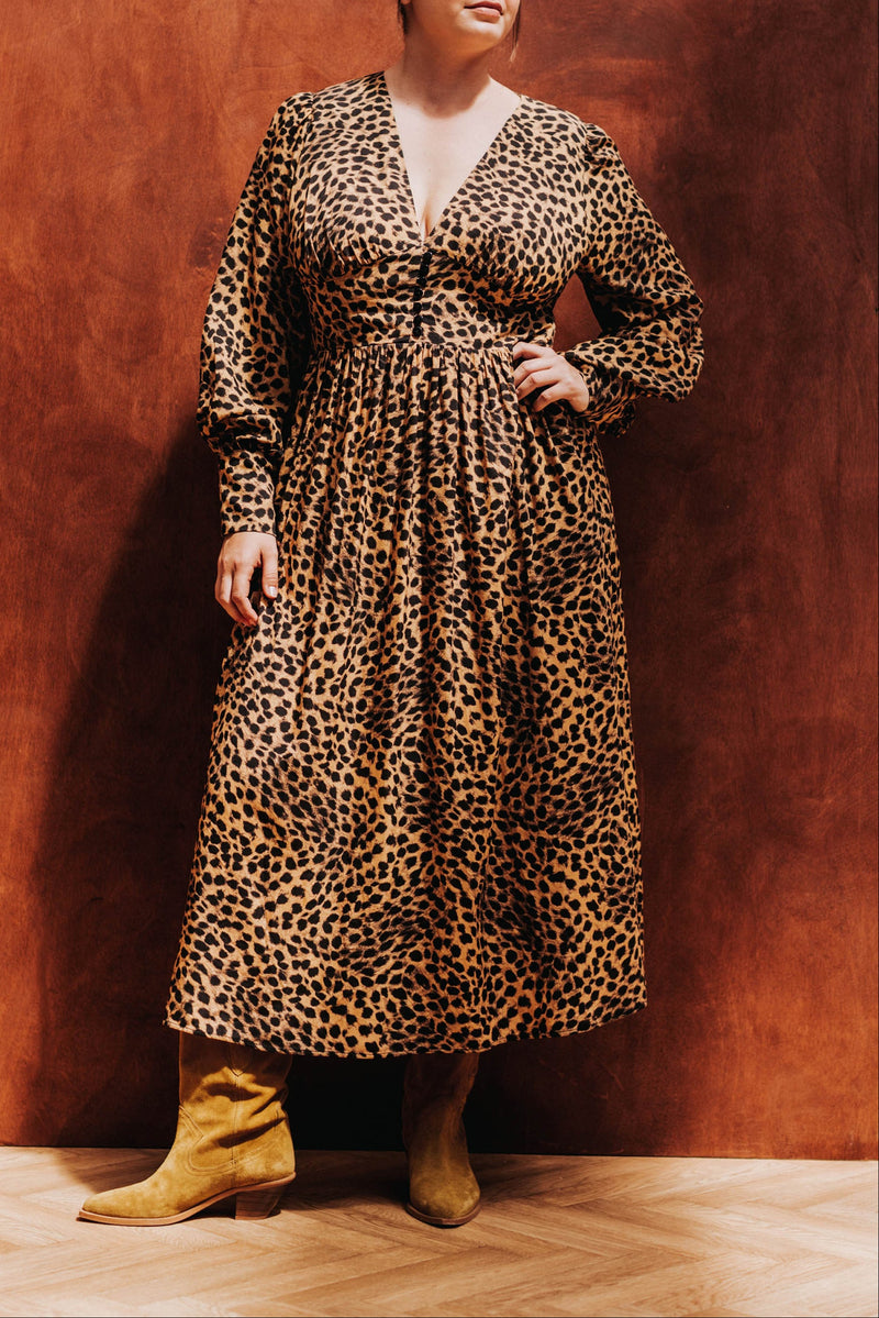 Robe Natacha - Léopard