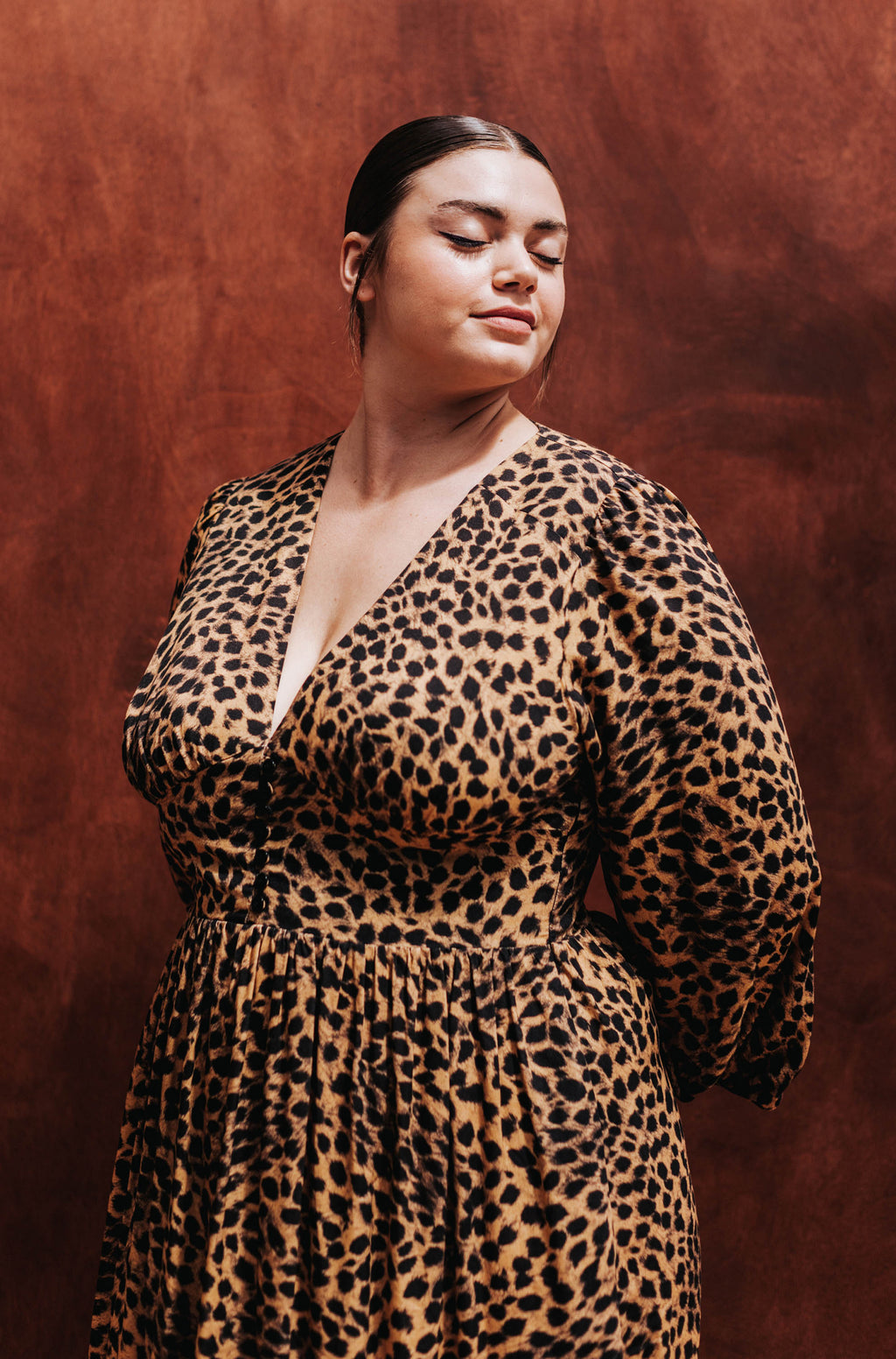 Robe Natacha - Leopard