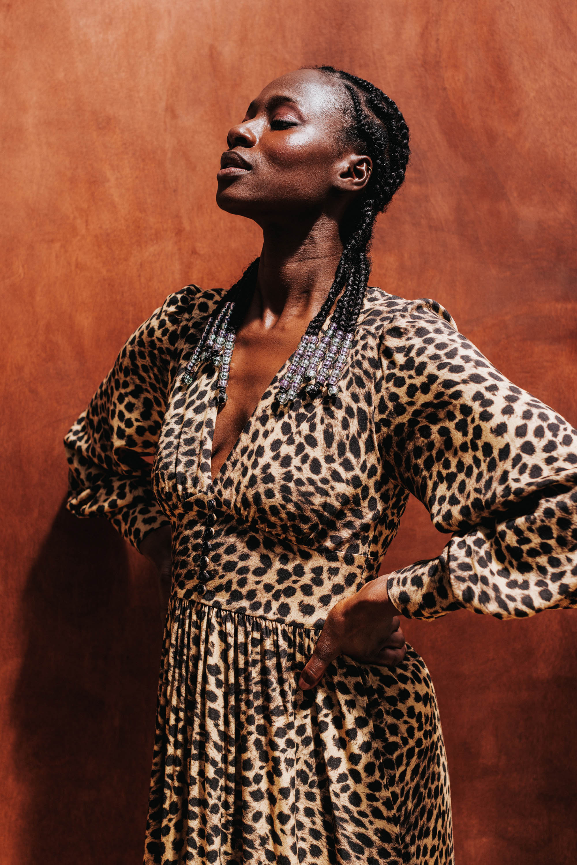Robe Natacha - Leopard