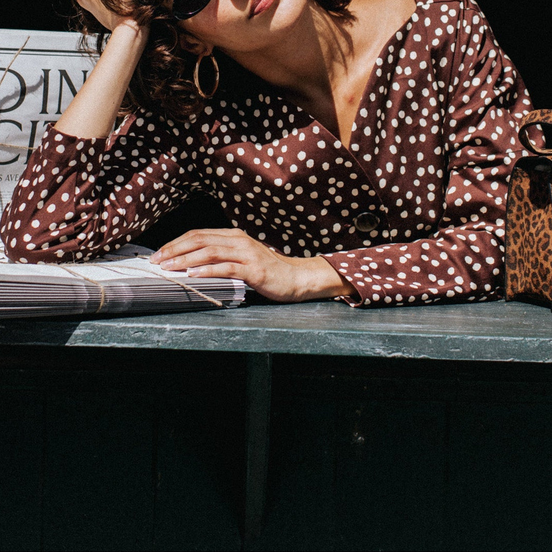 Bluzka Desirée – Polka Czekoladowa
