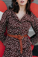 Bluzka Desirée – Polka Czekoladowa