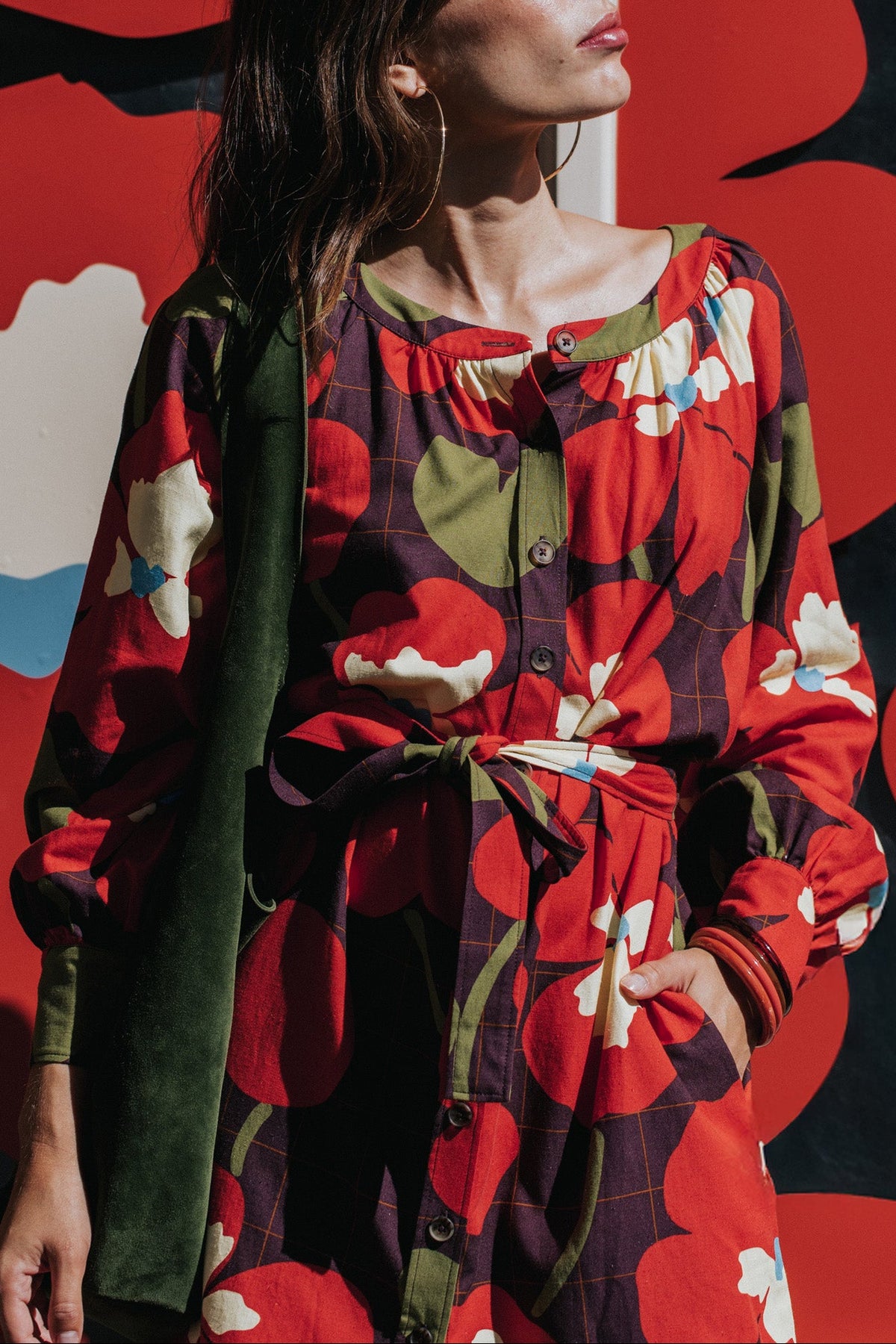 Vestido Daniella - Pansy Flowers