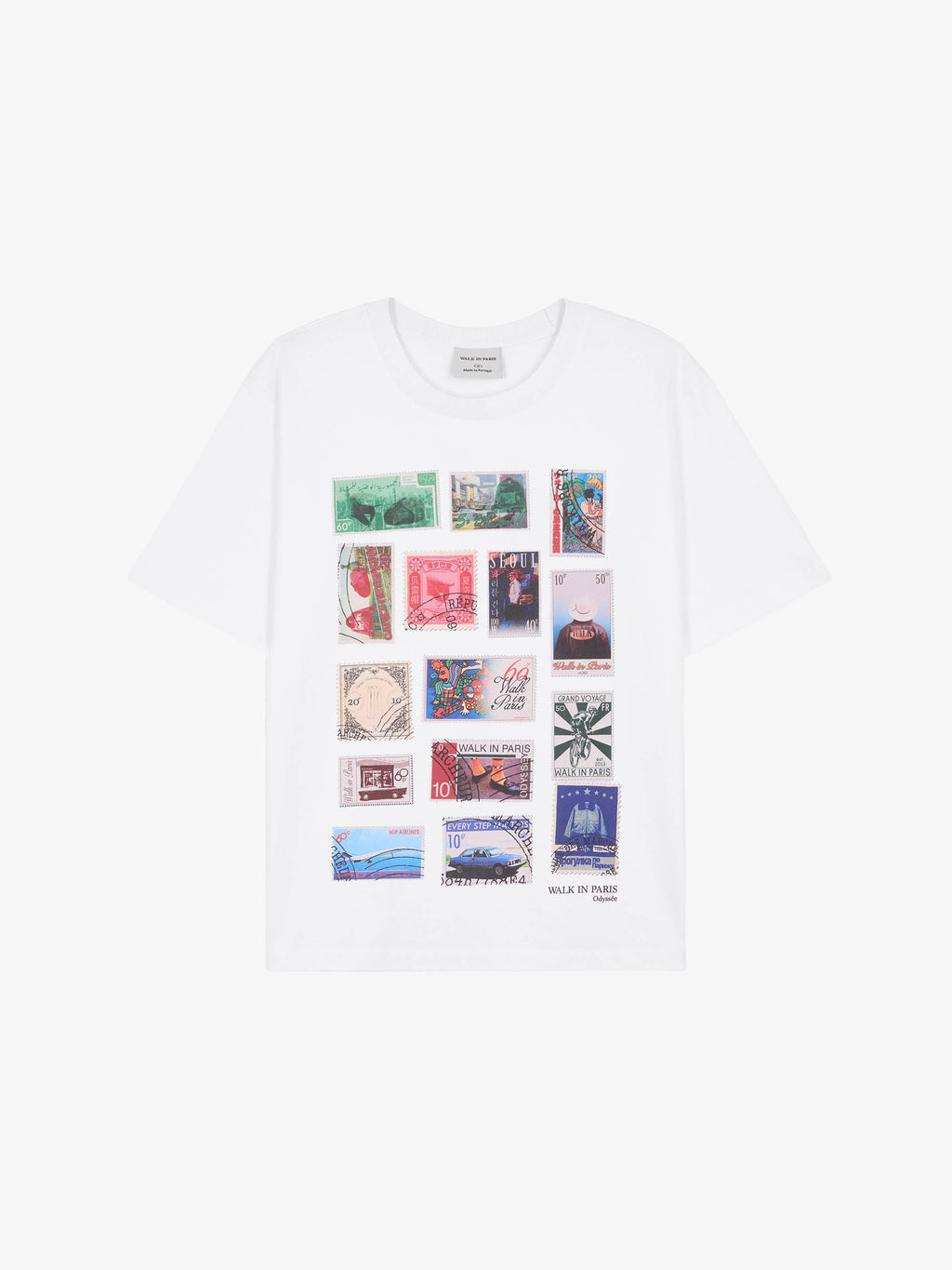 Le T-Shirt Collection De Timbres