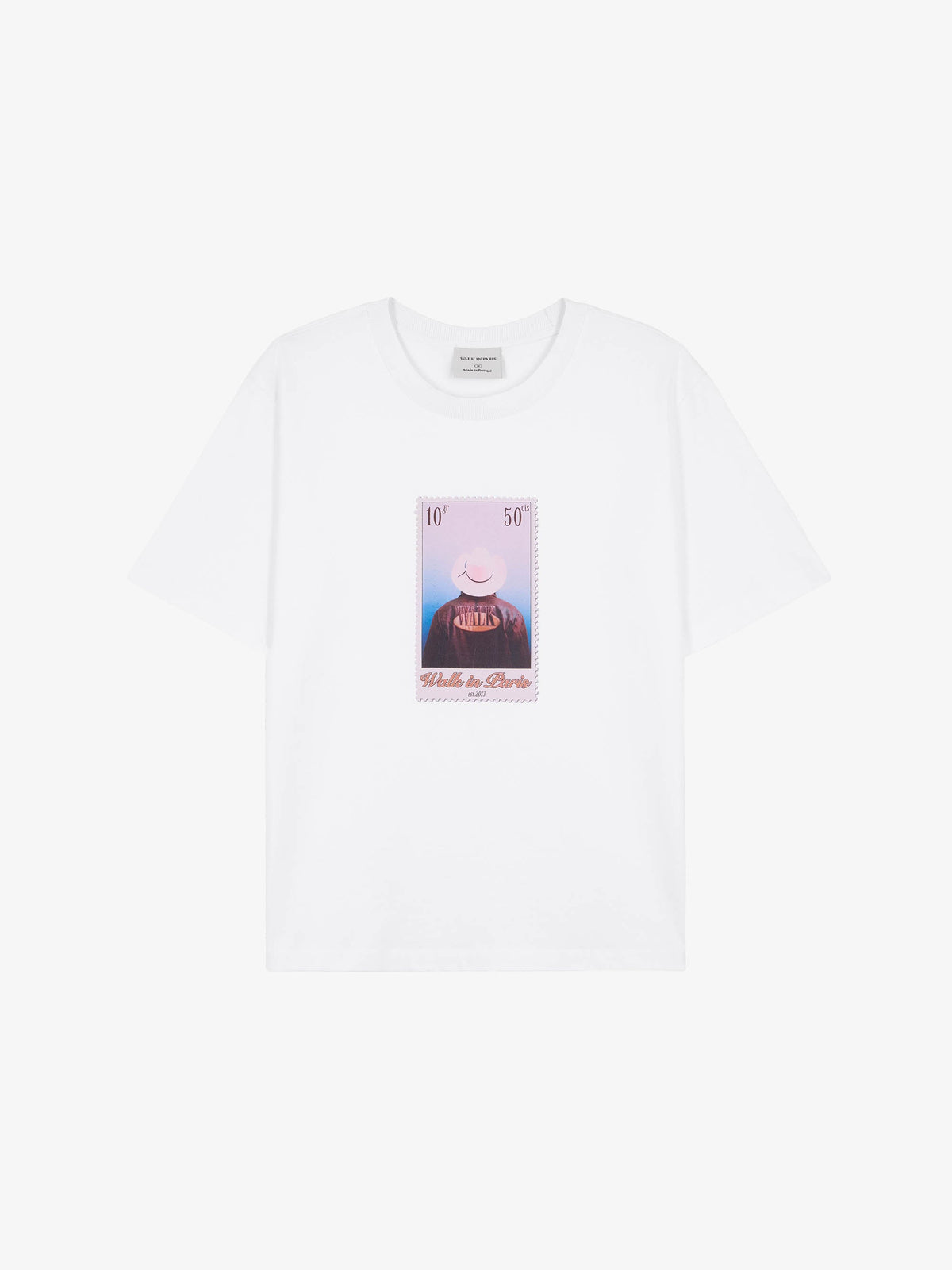 Le T-Shirt Timbre "Veste En Cuir"