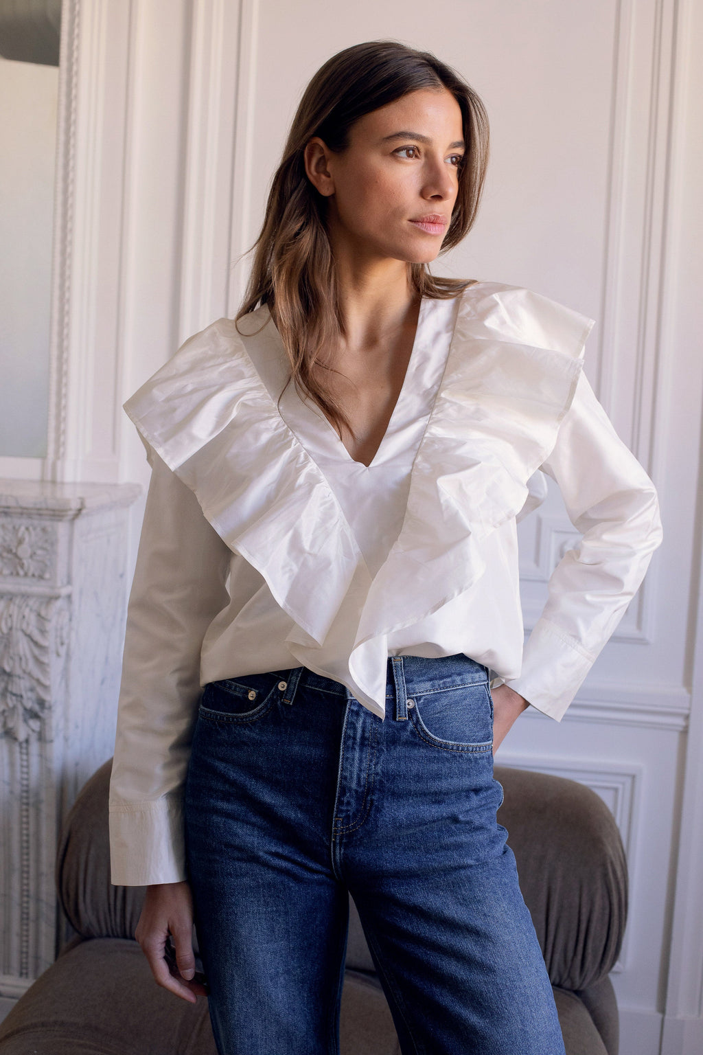 Blouse Le Cesaire - Blanc - Femme