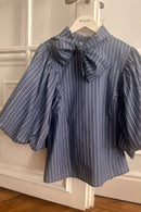 Blouse Le Claude - Bleu Moyen - Femme