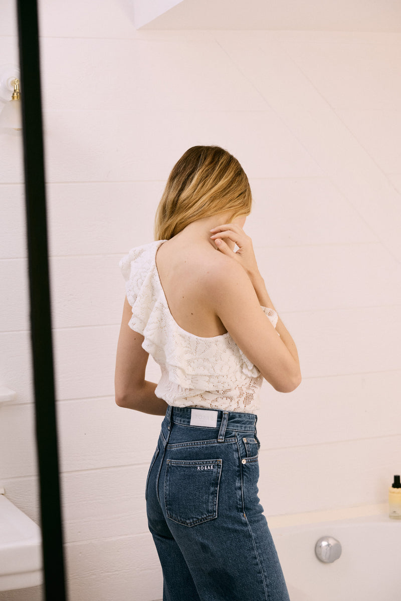 Top Le Leopold - Blanco - Mujer