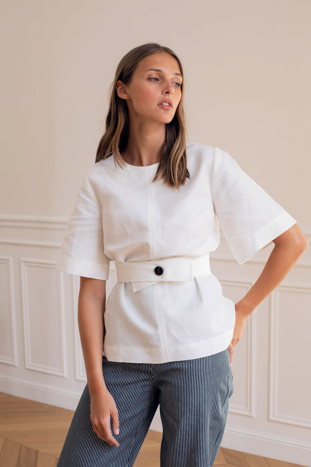 Blouse Le Magritte - Blanc - Femme