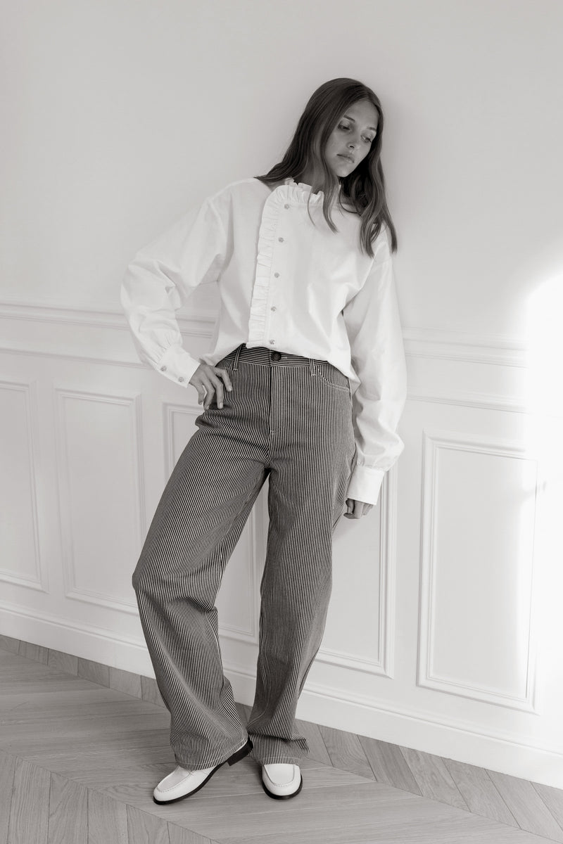 Pantalon Le Mondrian - Bleu Marine - Femme