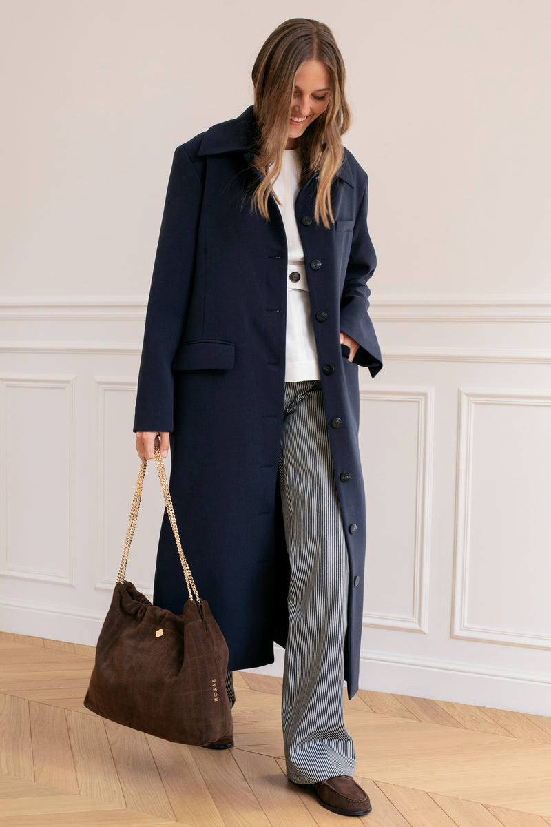 Pantalon Le Mondrian - Bleu Marine - Femme