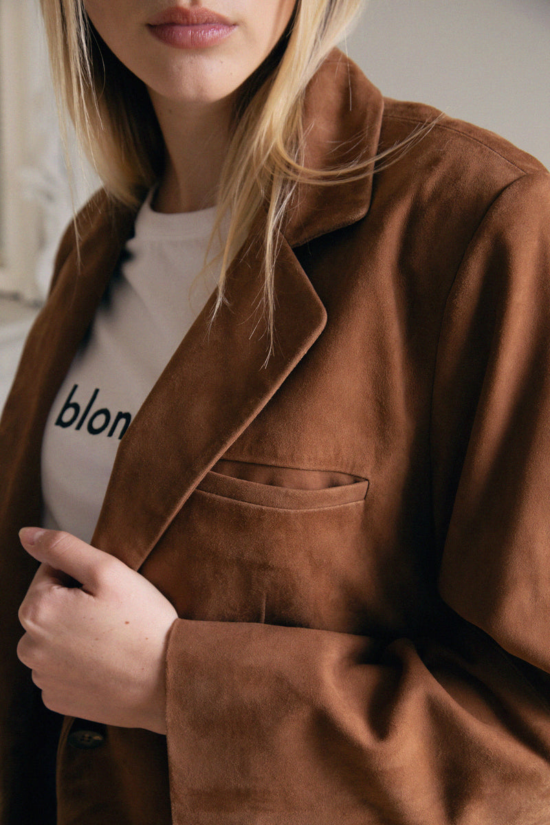 T-Shirt Le Thomas Blondie - Blanc Et Noir - Femme