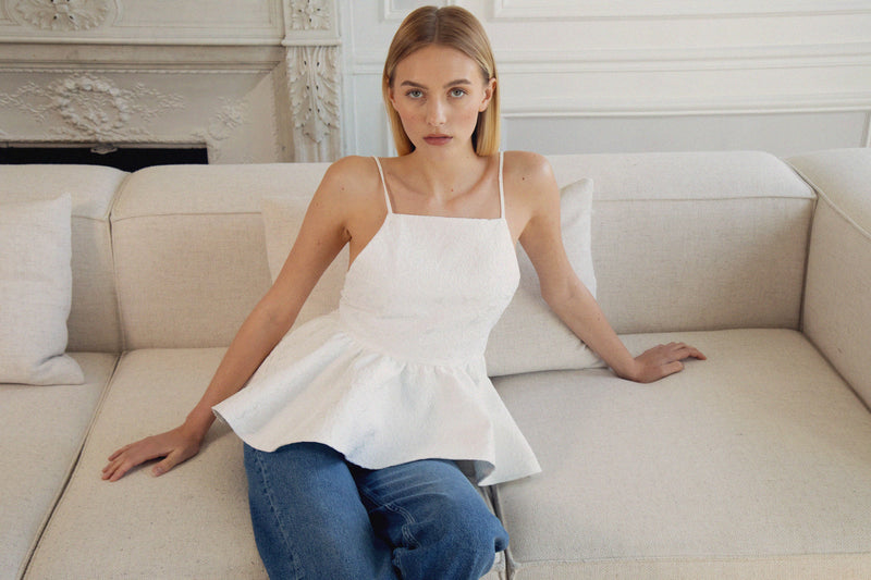 Top Le Urban - Blanc - Femme