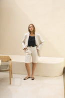 Bermuda Le Valerio - Blanc - Femme