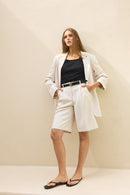 Bermuda Le Valerio - Blanc - Femme