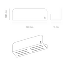 Etagère Murale Le Ressourçant - Blanc Crème