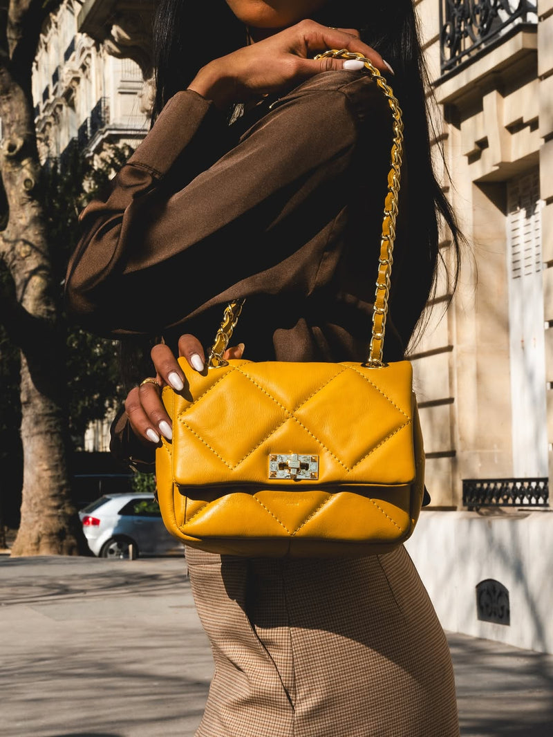 Sac À Bandoulière Giulia - Moutarde
