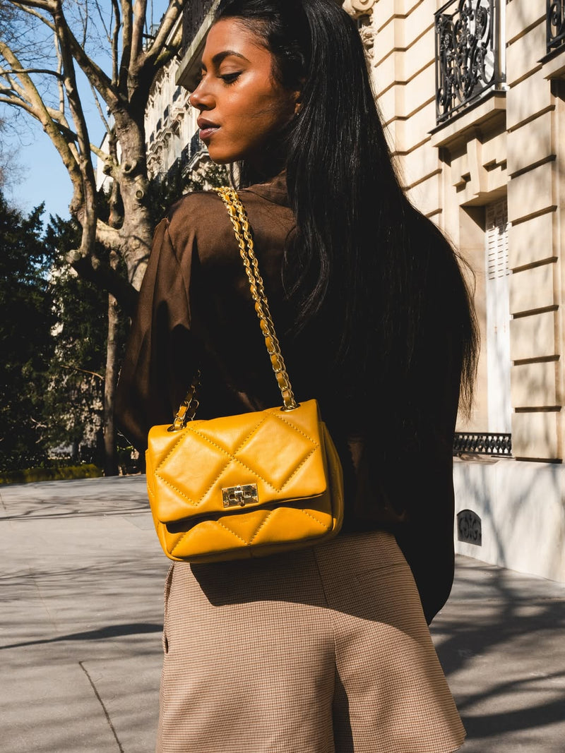 Sac À Bandoulière Giulia - Moutarde