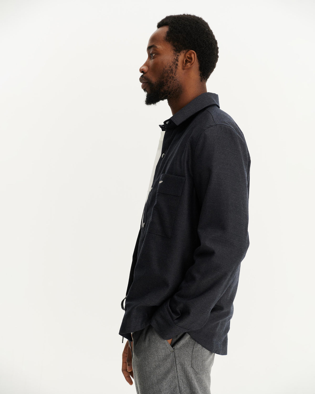 Sur-Chemise Leno Larger Night Blue