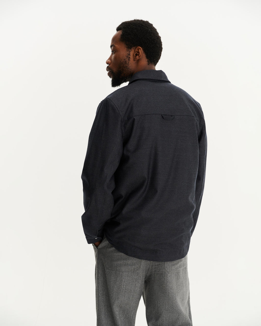 Sur-Chemise Leno Larger Night Blue