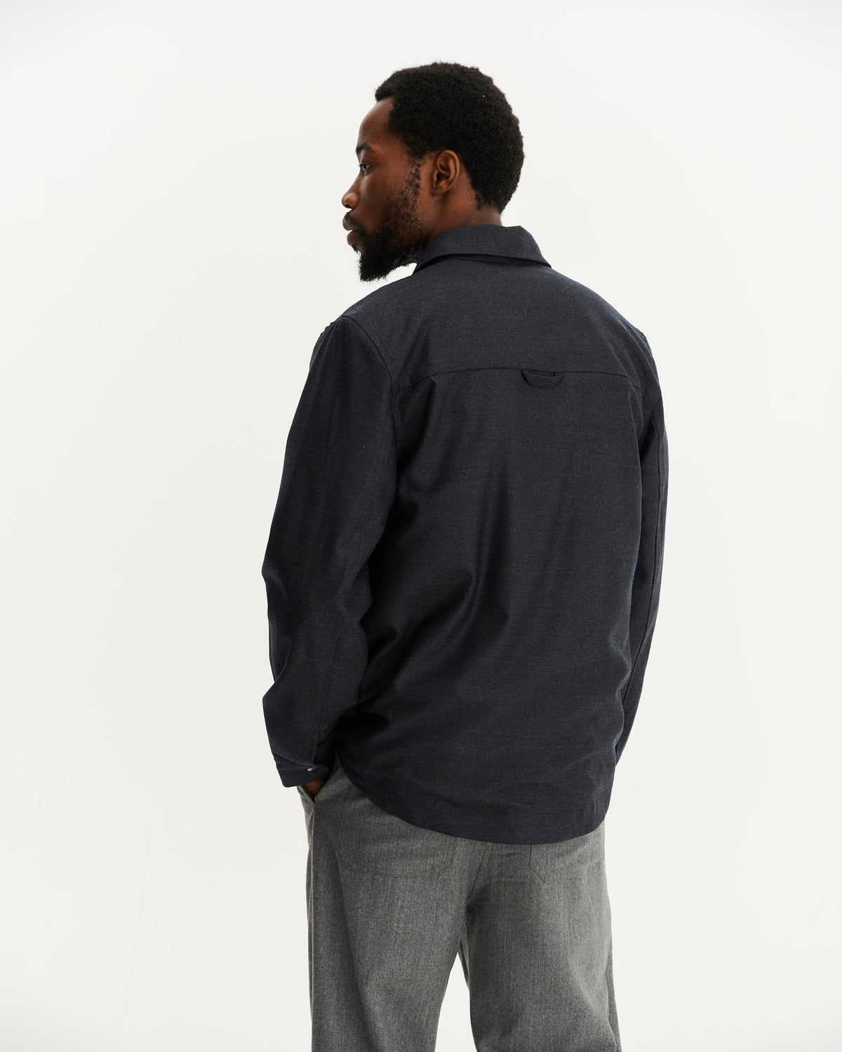 Sur-Chemise Leno Larger Night Blue