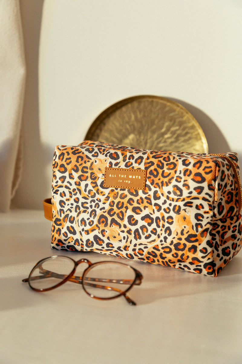 Trousse De Toilette Leopard