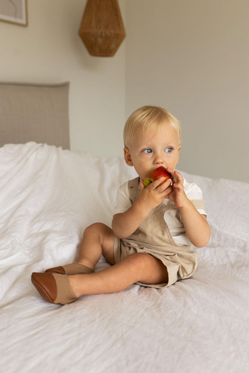 Little Hazelnut Jerseys - Soft Slippers - For Indoors