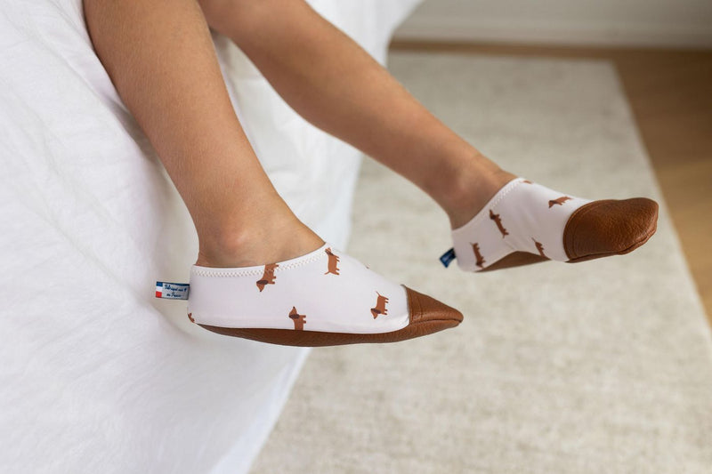 Les Petits Teckels- Chaussons Souples - Tout Terrain